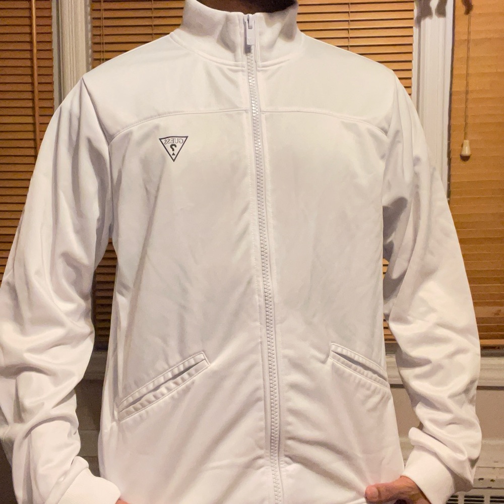 Guess Men's White Jacket